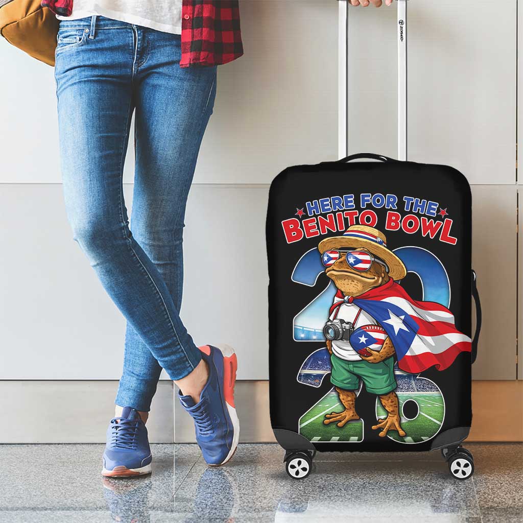 Puerto Rico Coqui Frog Luggage Cover Here For The Benito Bowl
