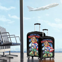 Puerto Rico Coqui Frog Luggage Cover Here For The Benito Bowl