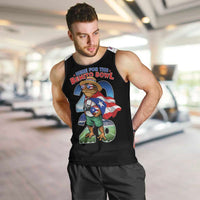 Custom Puerto Rico Coqui Frog Men Tank Top Here For The Benito Bowl