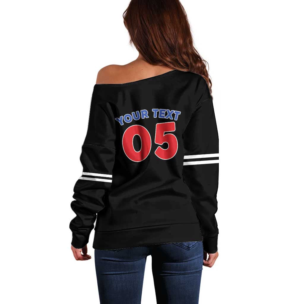 Custom Puerto Rico Coqui Frog Off Shoulder Sweater Here For The Benito Bowl