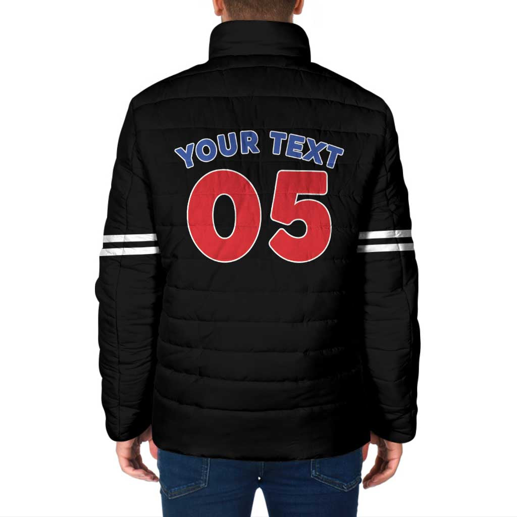 Custom Puerto Rico Coqui Frog Padded Jacket Here For The Benito Bowl