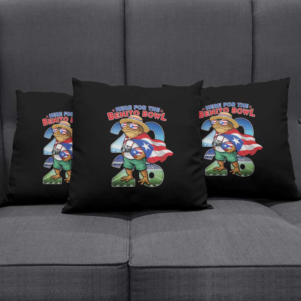 Puerto Rico Coqui Frog Pillow Cover Here For The Benito Bowl