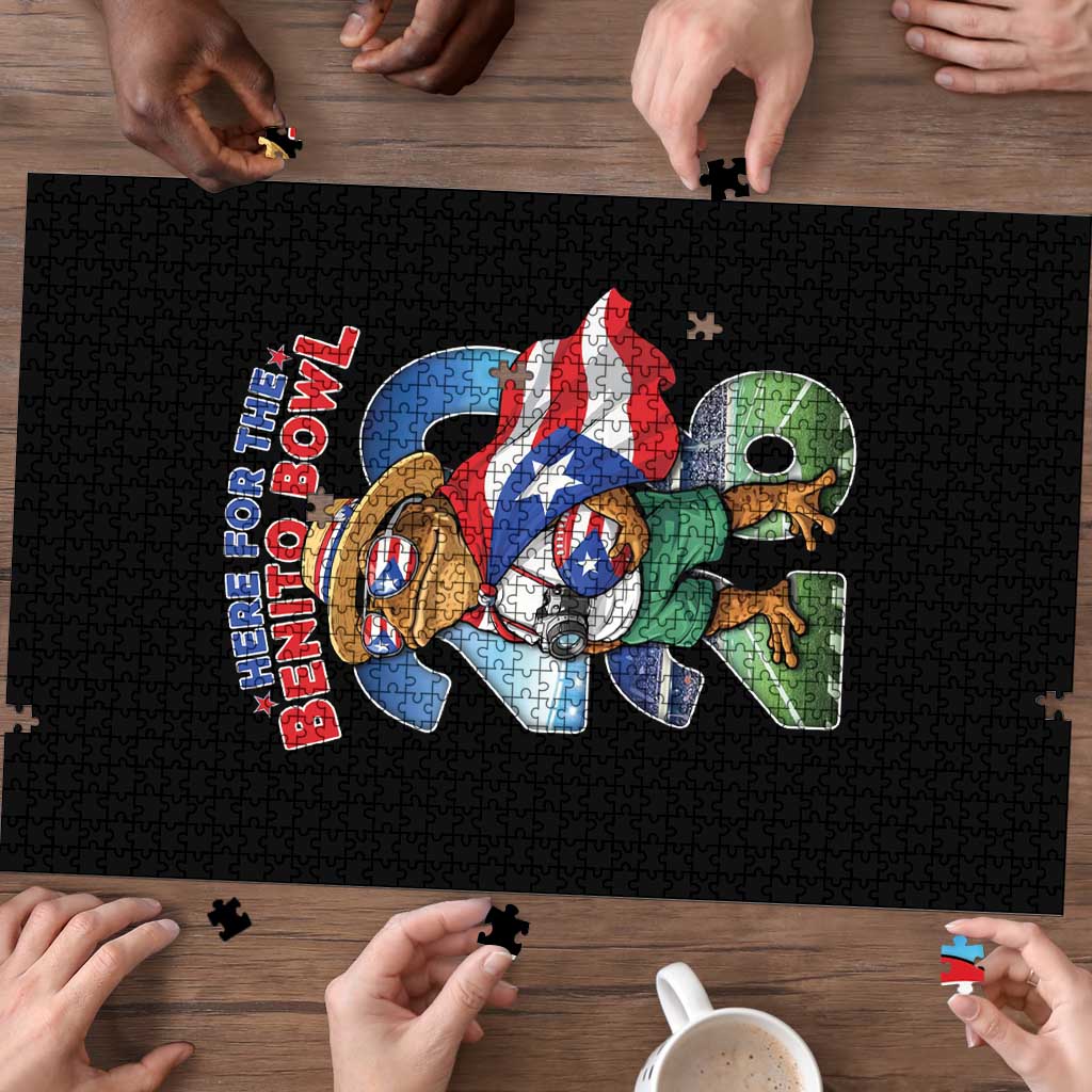 Puerto Rico Coqui Frog Puzzle Here For The Benito Bowl