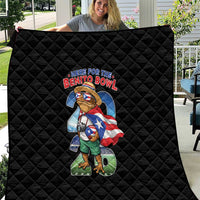 Puerto Rico Coqui Frog Quilt Here For The Benito Bowl