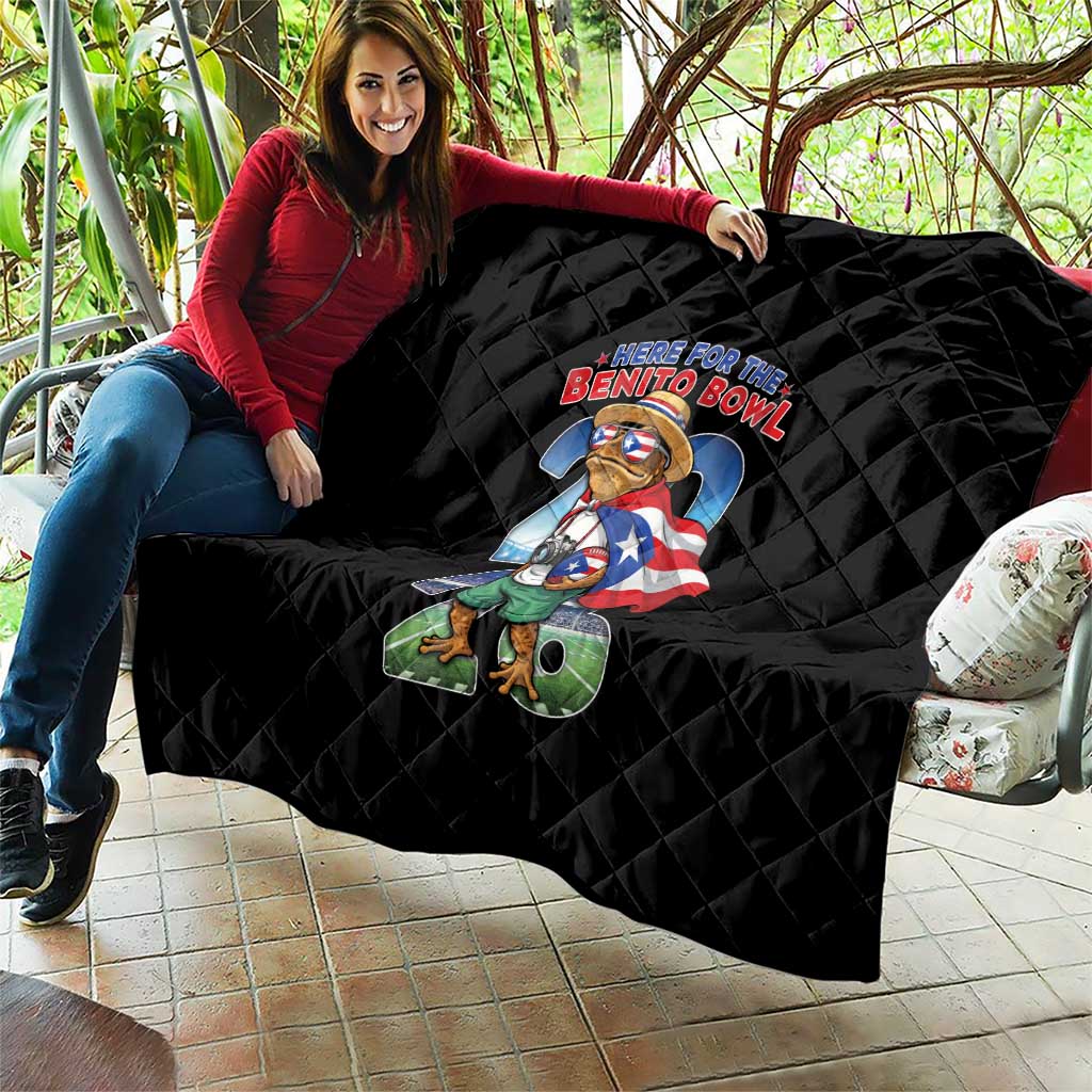 Puerto Rico Coqui Frog Quilt Here For The Benito Bowl