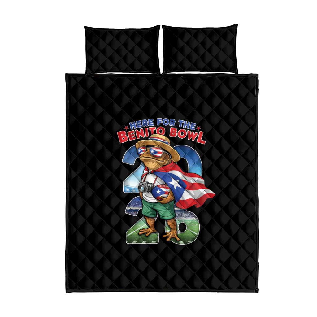 Puerto Rico Coqui Frog Quilt Bed Set Here For The Benito Bowl