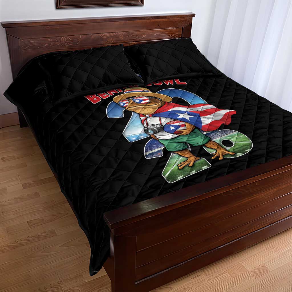 Puerto Rico Coqui Frog Quilt Bed Set Here For The Benito Bowl
