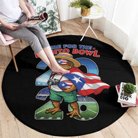 Puerto Rico Coqui Frog Round Carpet Here For The Benito Bowl