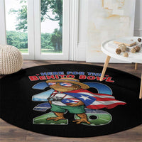 Puerto Rico Coqui Frog Round Carpet Here For The Benito Bowl