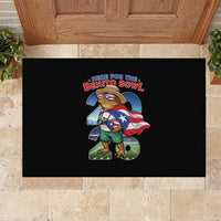 Puerto Rico Coqui Frog Rubber Doormat Here For The Benito Bowl