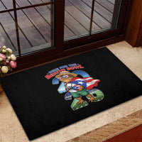 Puerto Rico Coqui Frog Rubber Doormat Here For The Benito Bowl