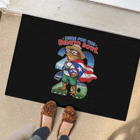 Puerto Rico Coqui Frog Rubber Doormat Here For The Benito Bowl