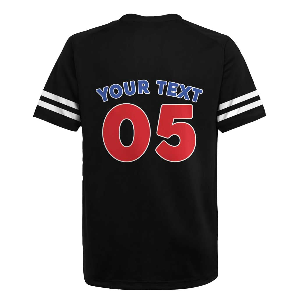 Custom Puerto Rico Coqui Frog Rugby Jersey Here For The Benito Bowl