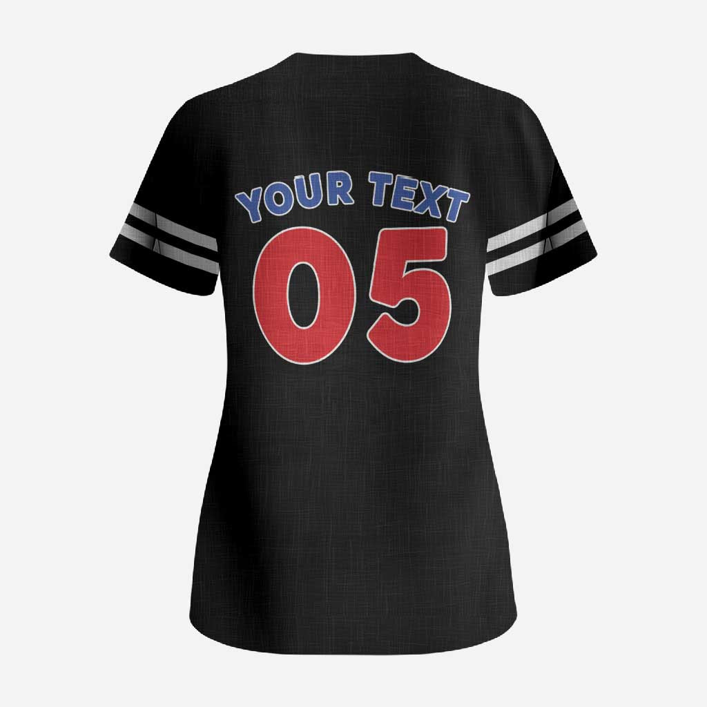 Custom Puerto Rico Coqui Frog Scrub Top Here For The Benito Bowl