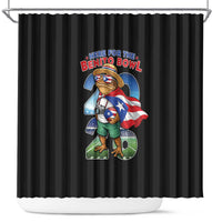 Puerto Rico Coqui Frog Shower Curtain Here For The Benito Bowl