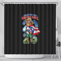Puerto Rico Coqui Frog Shower Curtain Here For The Benito Bowl