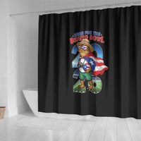 Puerto Rico Coqui Frog Shower Curtain Here For The Benito Bowl
