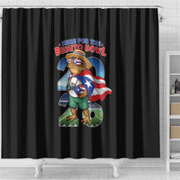 Puerto Rico Coqui Frog Shower Curtain Here For The Benito Bowl