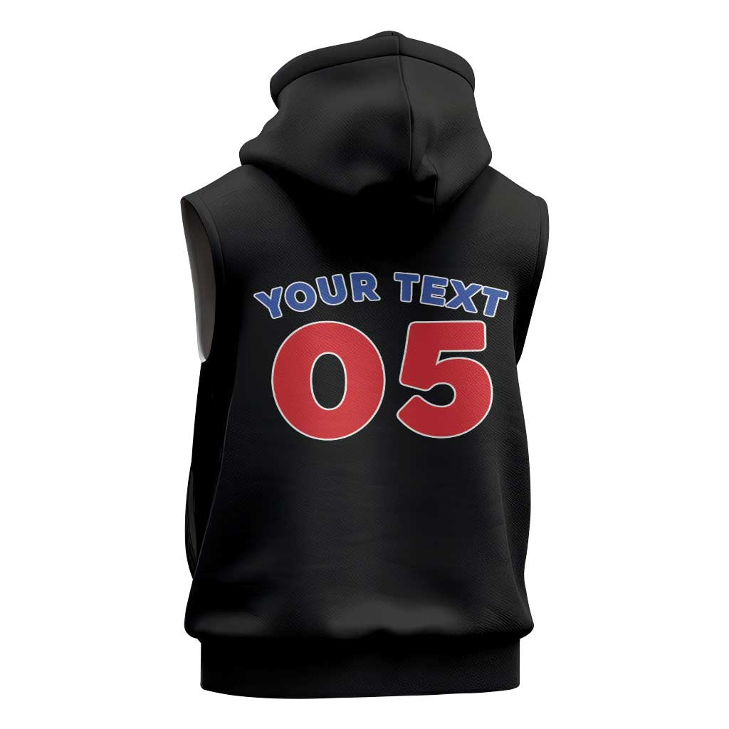 Custom Puerto Rico Coqui Frog Sleeveless Hoodie Here For The Benito Bowl