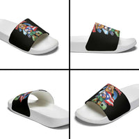Puerto Rico Coqui Frog Slide Sandals Here For The Benito Bowl