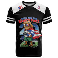 Custom Puerto Rico Coqui Frog T Shirt Here For The Benito Bowl
