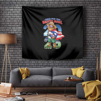 Puerto Rico Coqui Frog Tapestry Here For The Benito Bowl