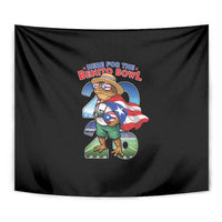 Puerto Rico Coqui Frog Tapestry Here For The Benito Bowl