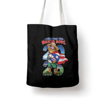 Puerto Rico Coqui Frog Tote Bag Here For The Benito Bowl