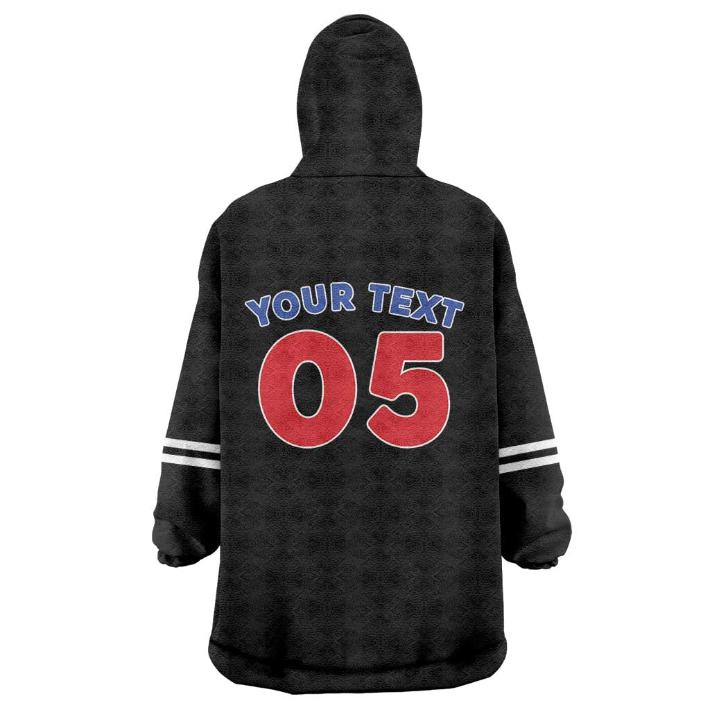 Custom Puerto Rico Coqui Frog Wearable Blanket Hoodie Here For The Benito Bowl