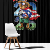 Puerto Rico Coqui Frog Window Curtain Here For The Benito Bowl