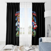 Puerto Rico Coqui Frog Window Curtain Here For The Benito Bowl
