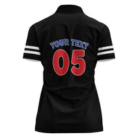 Custom Puerto Rico Coqui Frog Women Polo Shirt Here For The Benito Bowl