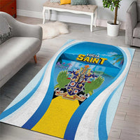 Saint Lucia 1979 Area Rug Happy Independence Day