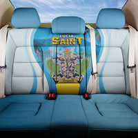 Saint Lucia 1979 Back Car Seat Cover Happy Independence Day