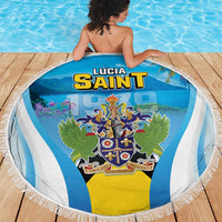 Saint Lucia 1979 Beach Blanket Happy Independence Day