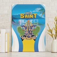 Saint Lucia 1979 Canvas Wall Art Happy Independence Day