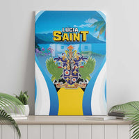 Saint Lucia 1979 Canvas Wall Art Happy Independence Day