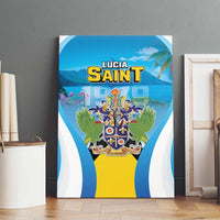Saint Lucia 1979 Canvas Wall Art Happy Independence Day