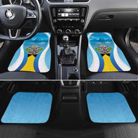 Personalized Saint Lucia 1979 Car Mats Happy Independence Day
