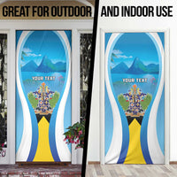 Personalized Saint Lucia 1979 Door Cover Happy Independence Day