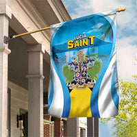 Saint Lucia 1979 Garden Flag Happy Independence Day