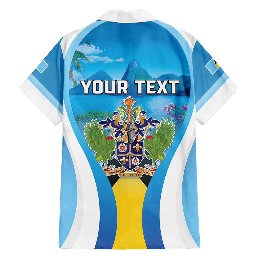 Personalized Saint Lucia 1979 Hawaiian Shirt Happy Independence Day