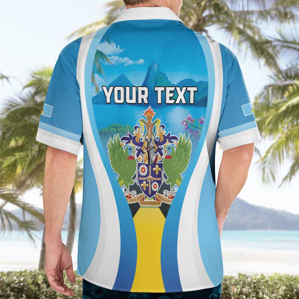 Personalized Saint Lucia 1979 Hawaiian Shirt Happy Independence Day
