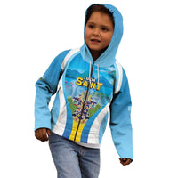 Personalized Saint Lucia 1979 Kid Hoodie Happy Independence Day
