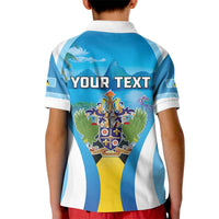 Personalized Saint Lucia 1979 Kid Polo Shirt Happy Independence Day