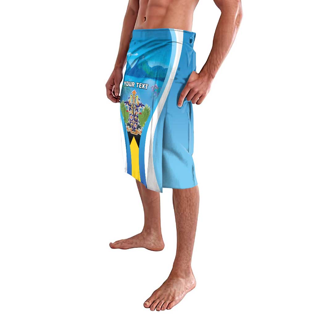 Personalized Saint Lucia 1979 Lavalava Happy Independence Day