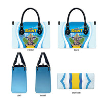 Saint Lucia 1979 Leather Bag Happy Independence Day