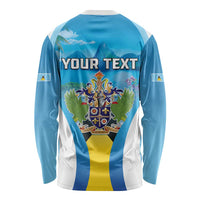 Personalized Saint Lucia 1979 Long Sleeve Shirt Happy Independence Day