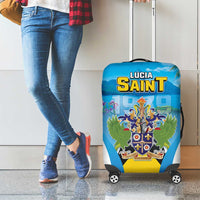 Saint Lucia 1979 Luggage Cover Happy Independence Day