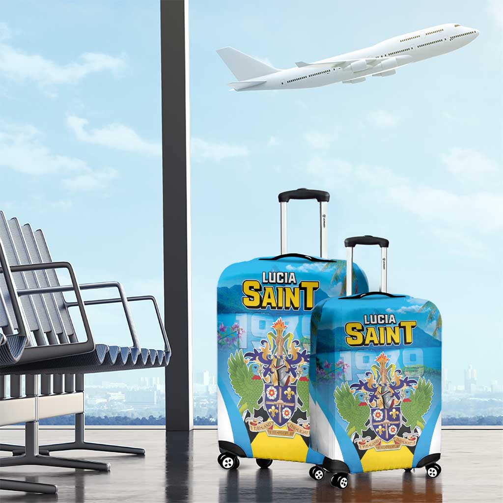 Saint Lucia 1979 Luggage Cover Happy Independence Day
